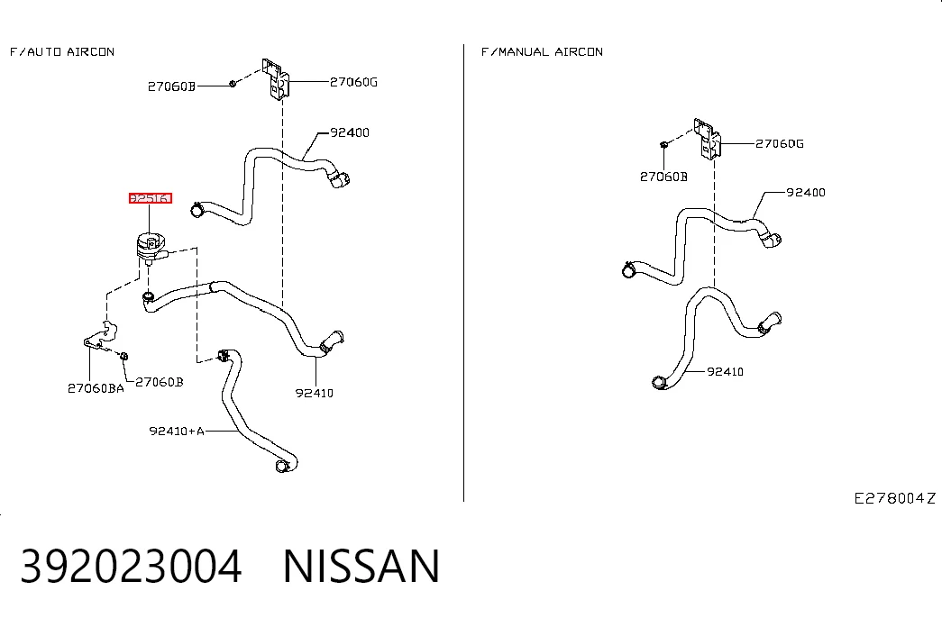 392023004 Nissan/Infiniti