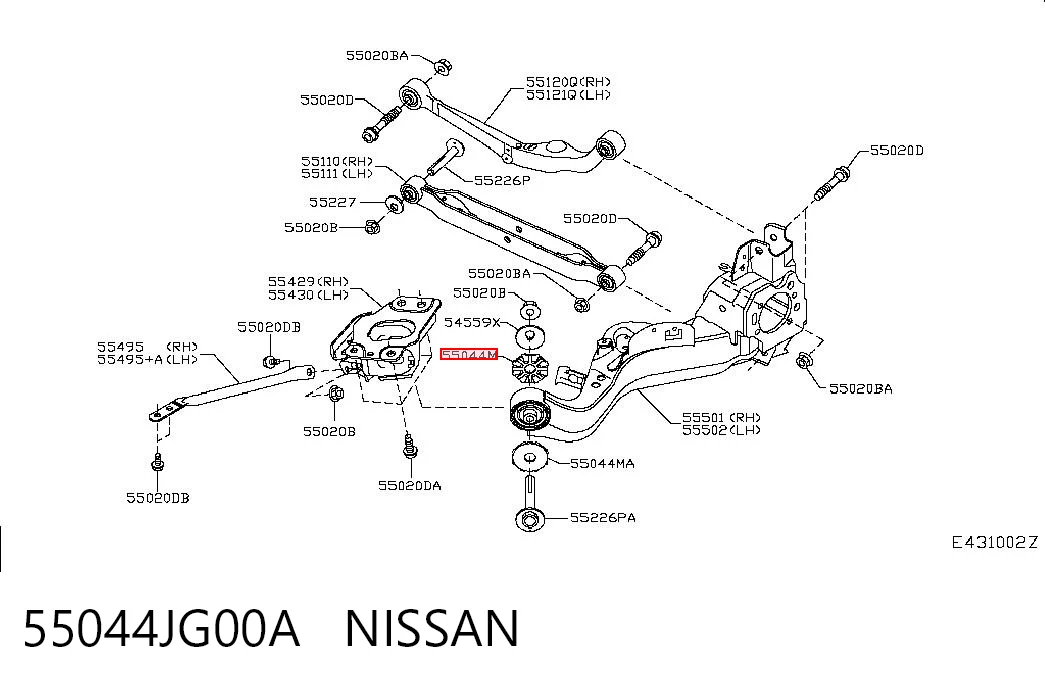 Fiat Linea  Sağ Motor Kulağı