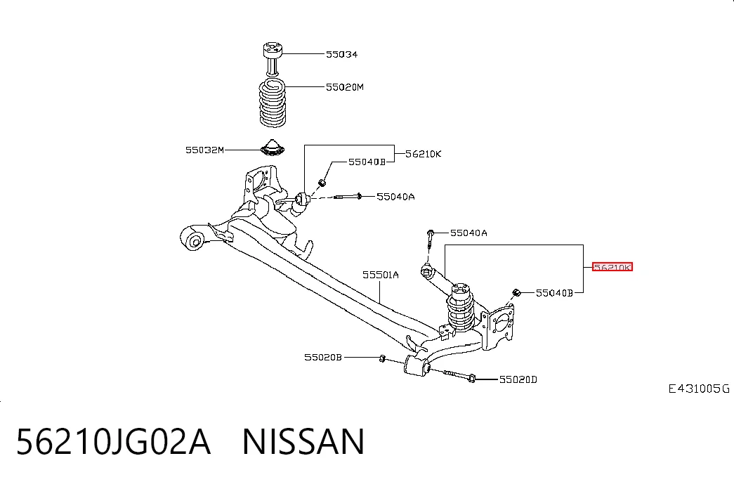 Nissan Qashqai I Arka amortisör Türkiye fiyatı