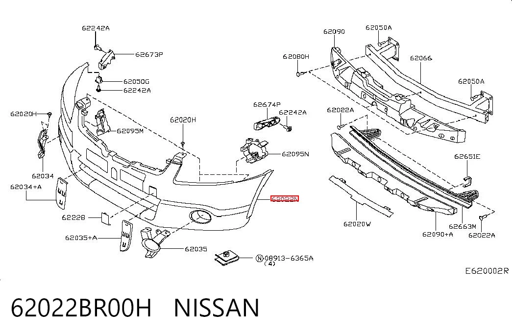 Qashqai I Araba tampon