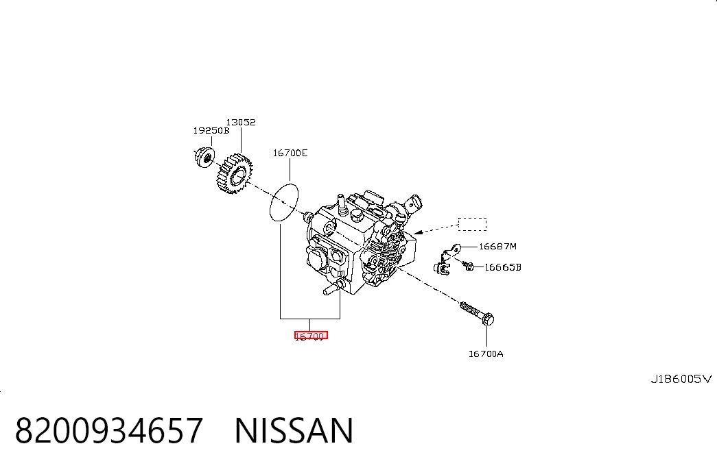 Nissan Qashqai I Mazot pompası sıfır