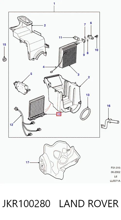 JKR100280 Land Rover