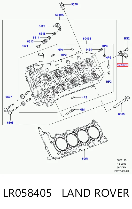 Ford Focus II Eksantrik sensörü