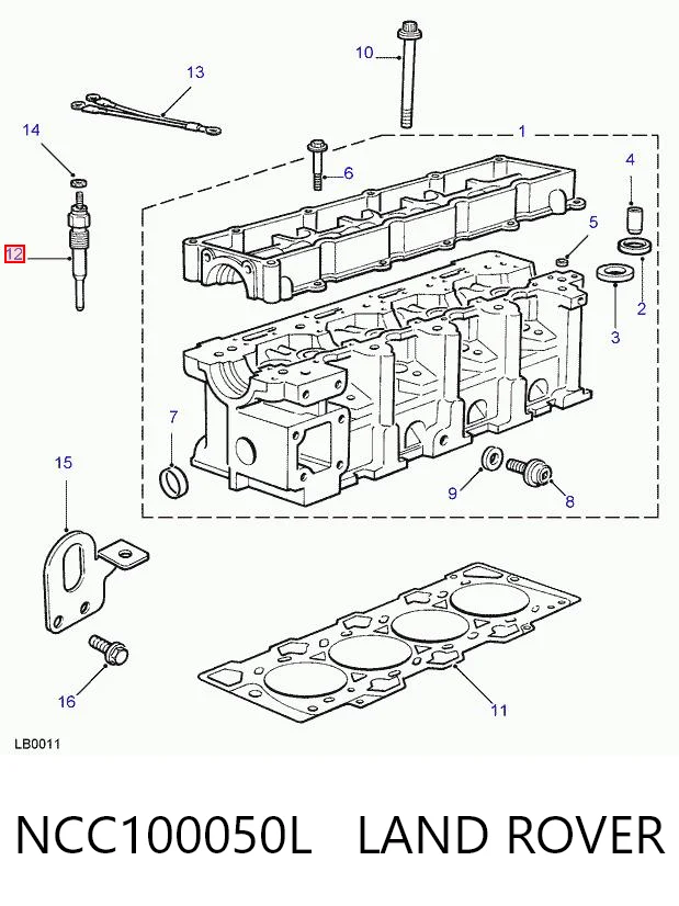 NCC100050L Land Rover