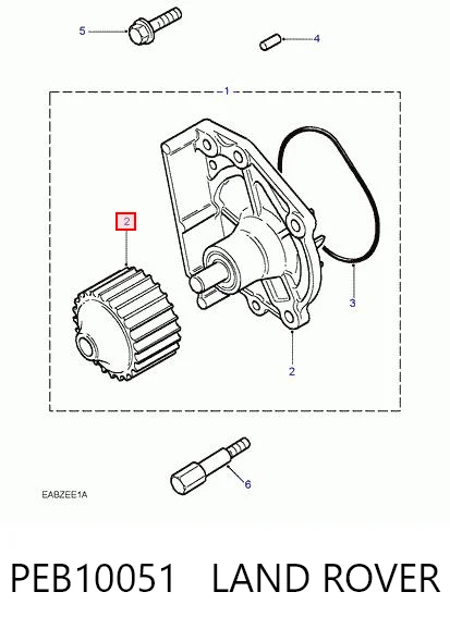 PEB10051 Land Rover