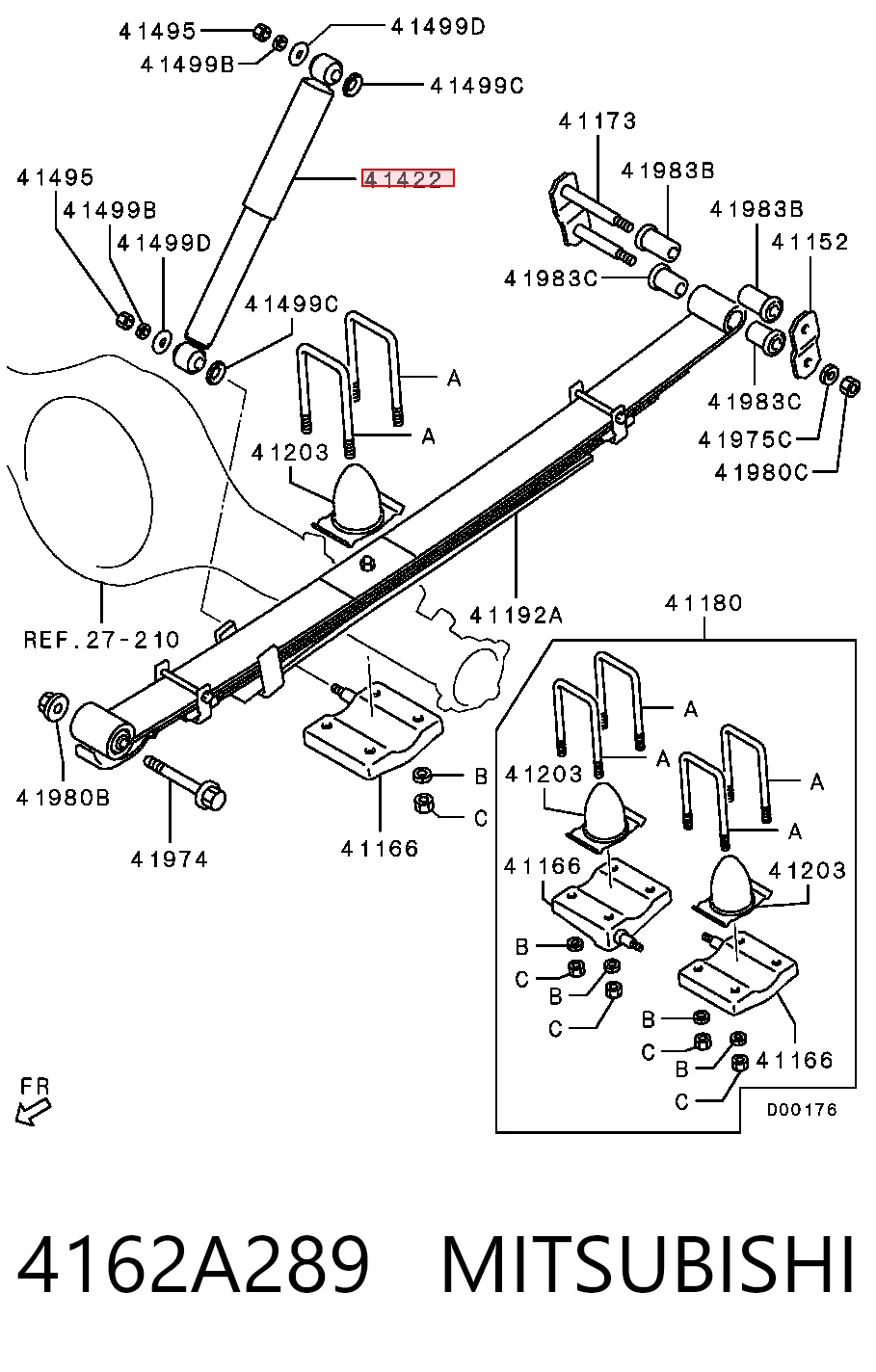 4162A289 Mitsubishi