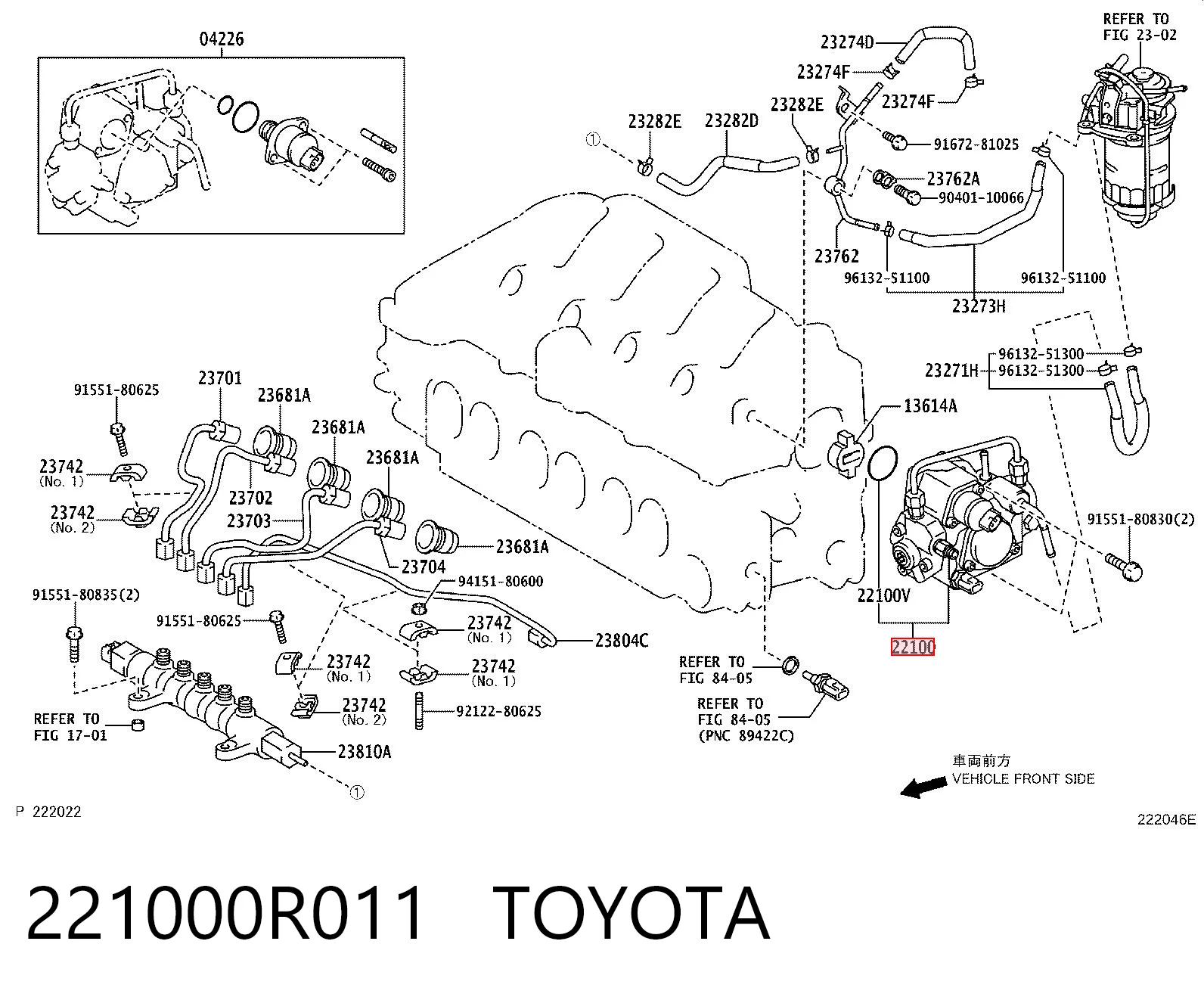Toyota Corolla  Mazot pompası fiyatları
