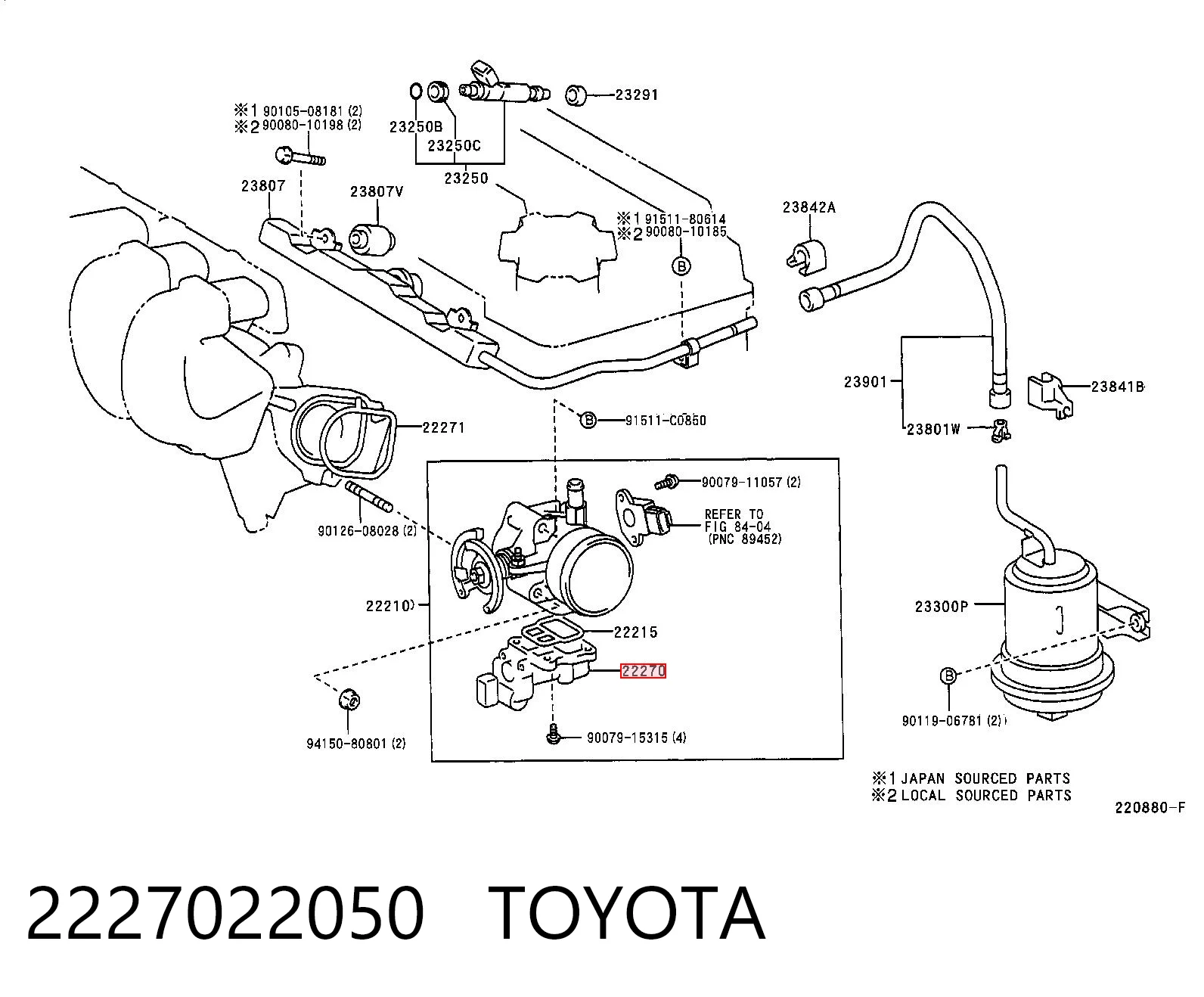 Toyota Corolla  (2006 - 2014) Rölanti valfi (regülatör) fiyatı