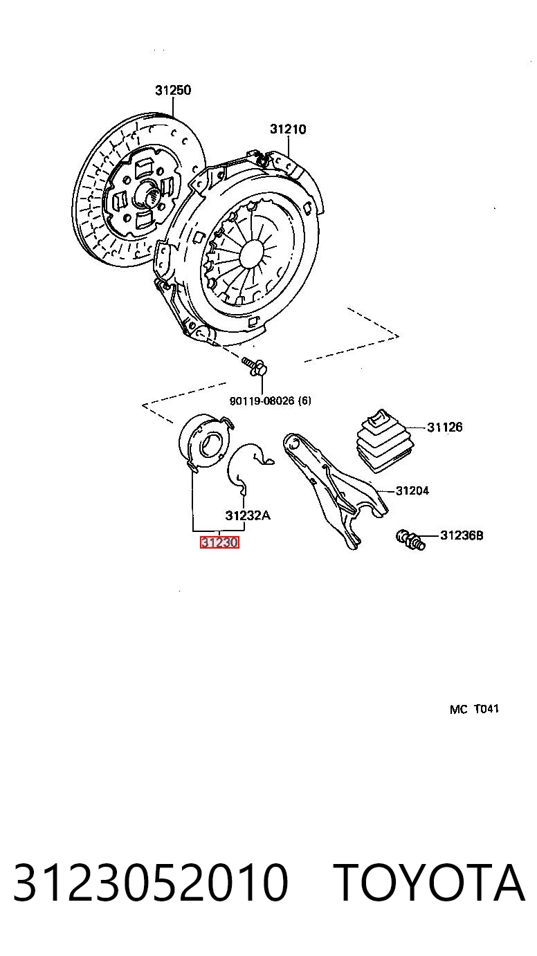 3123052010 Toyota