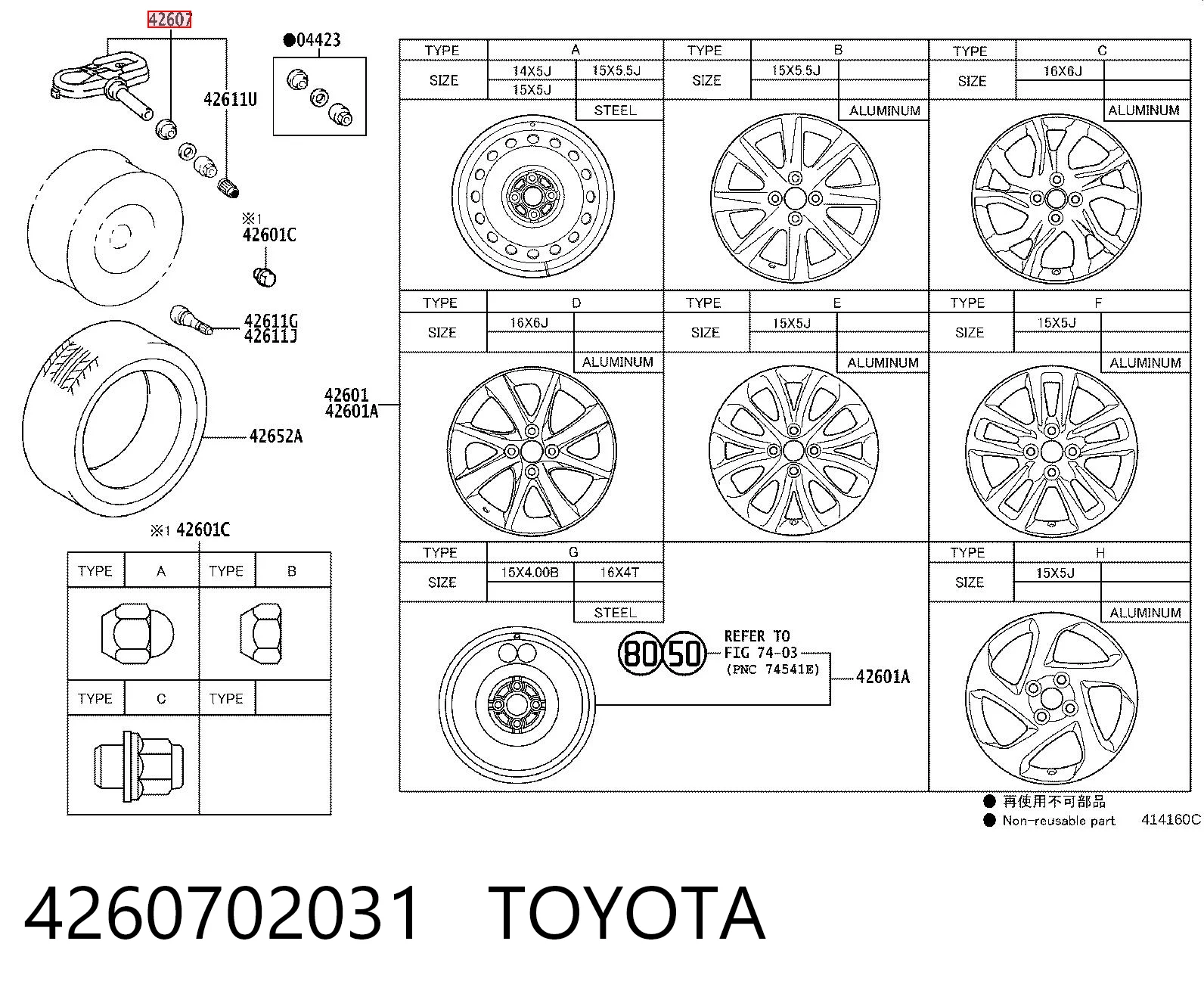 Toyota Corolla  Lastik basınç sensörü sıfır