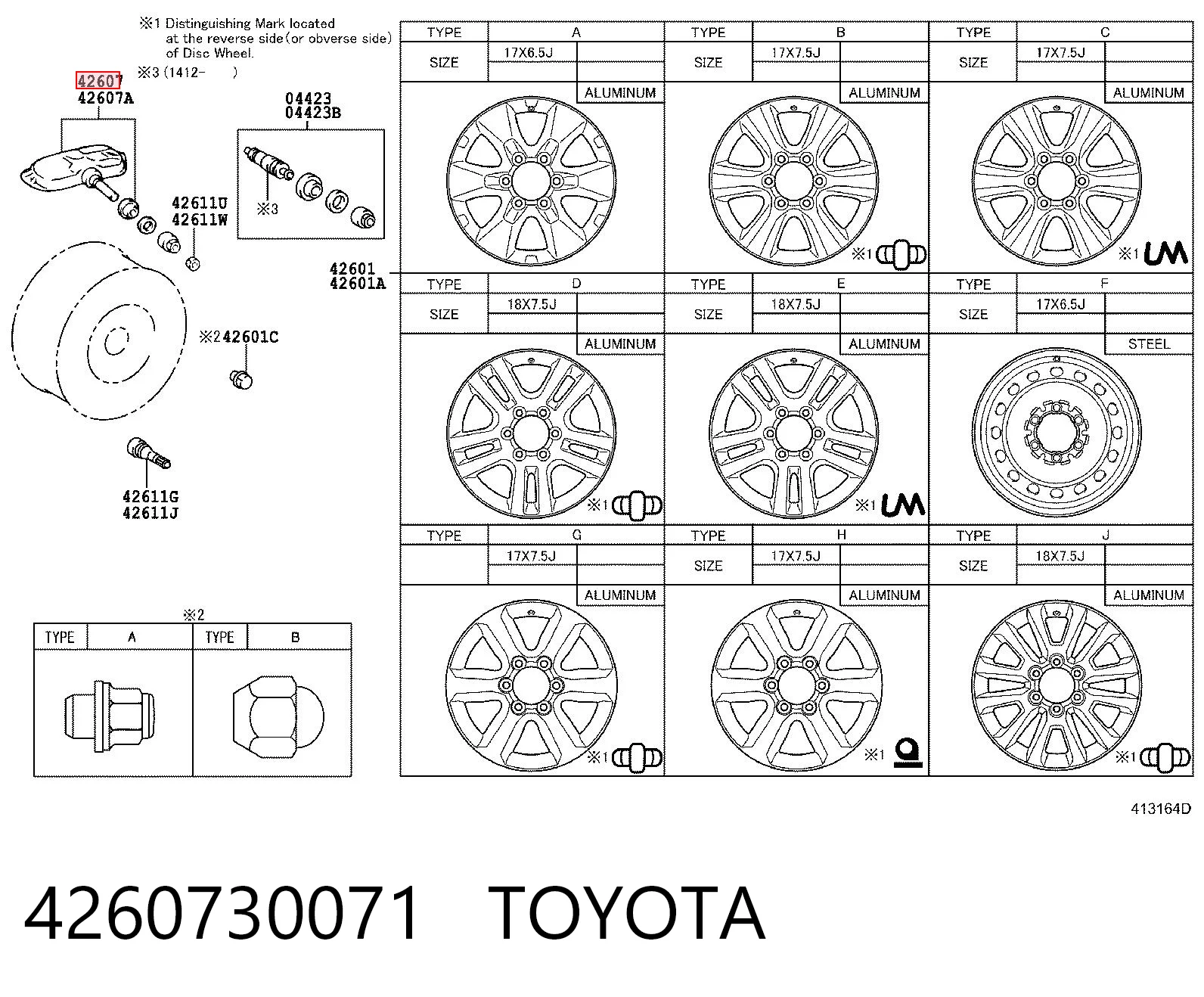 Toyota Corolla  Lastik basınç sensörü fiyatı
