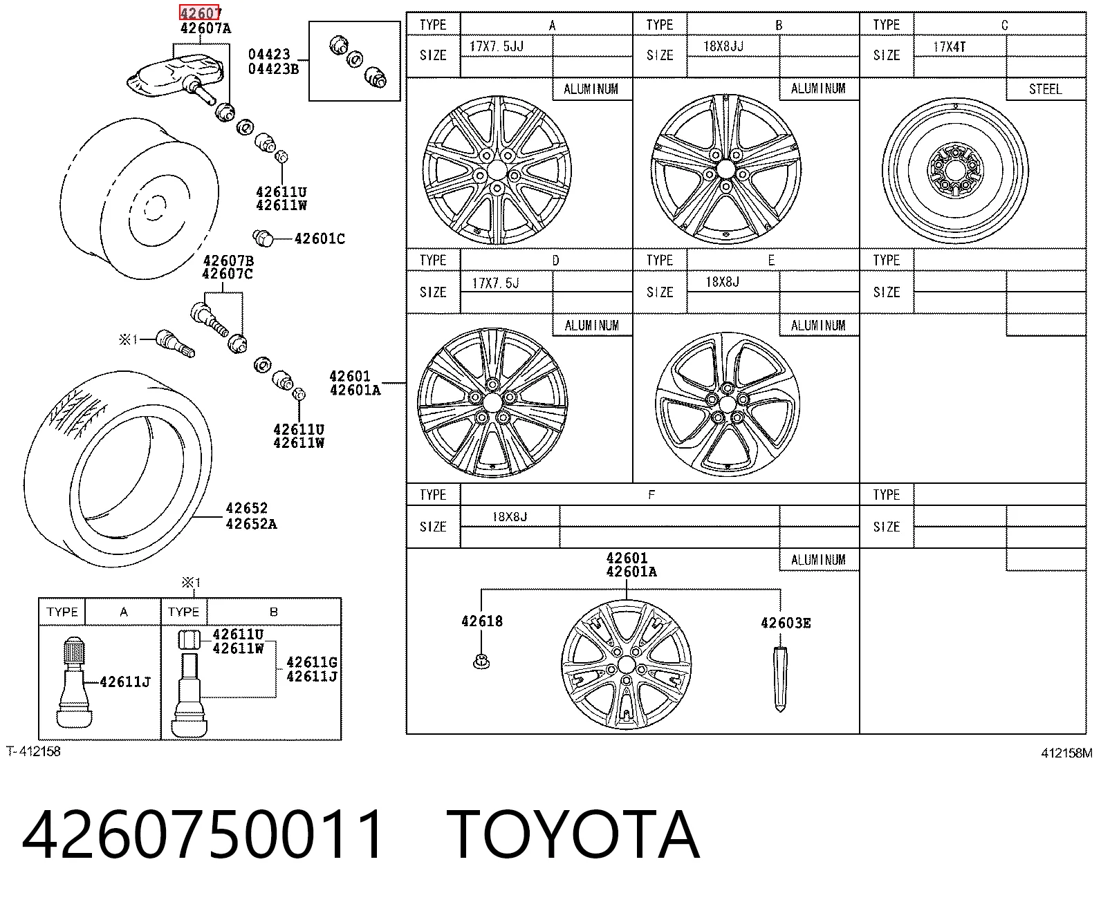 Opel Corsa  (2000 - 2006) Lastik hava basınç sensörü çıkma