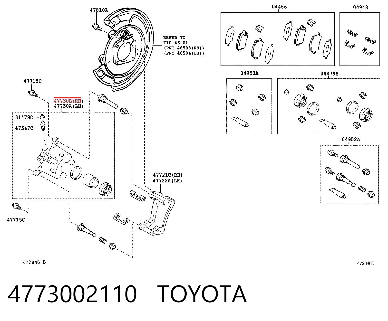 4773002110 Toyota