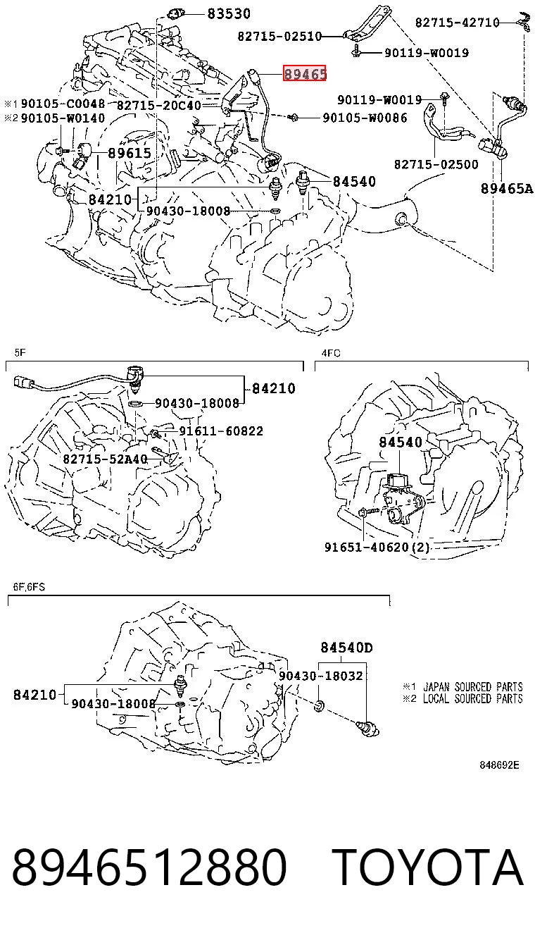 Toyota Corolla  (2006 - 2014) Lambda sensörü, oksijen sensörü fiyatı