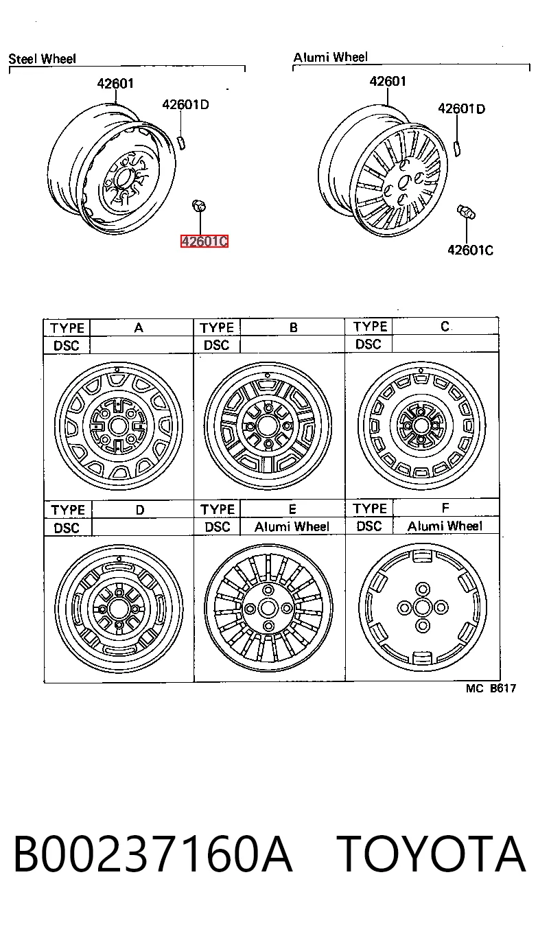 B00237160A Toyota