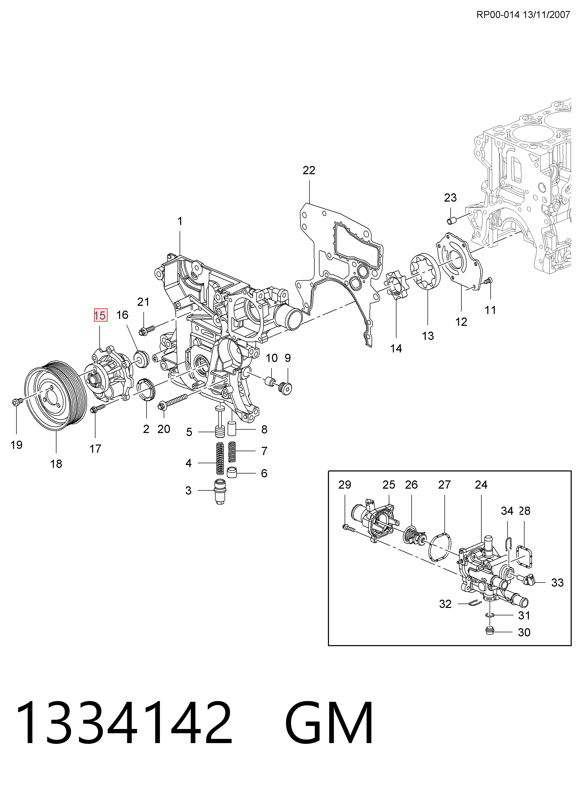 Chevrolet Cruze  Devirdaim pompası