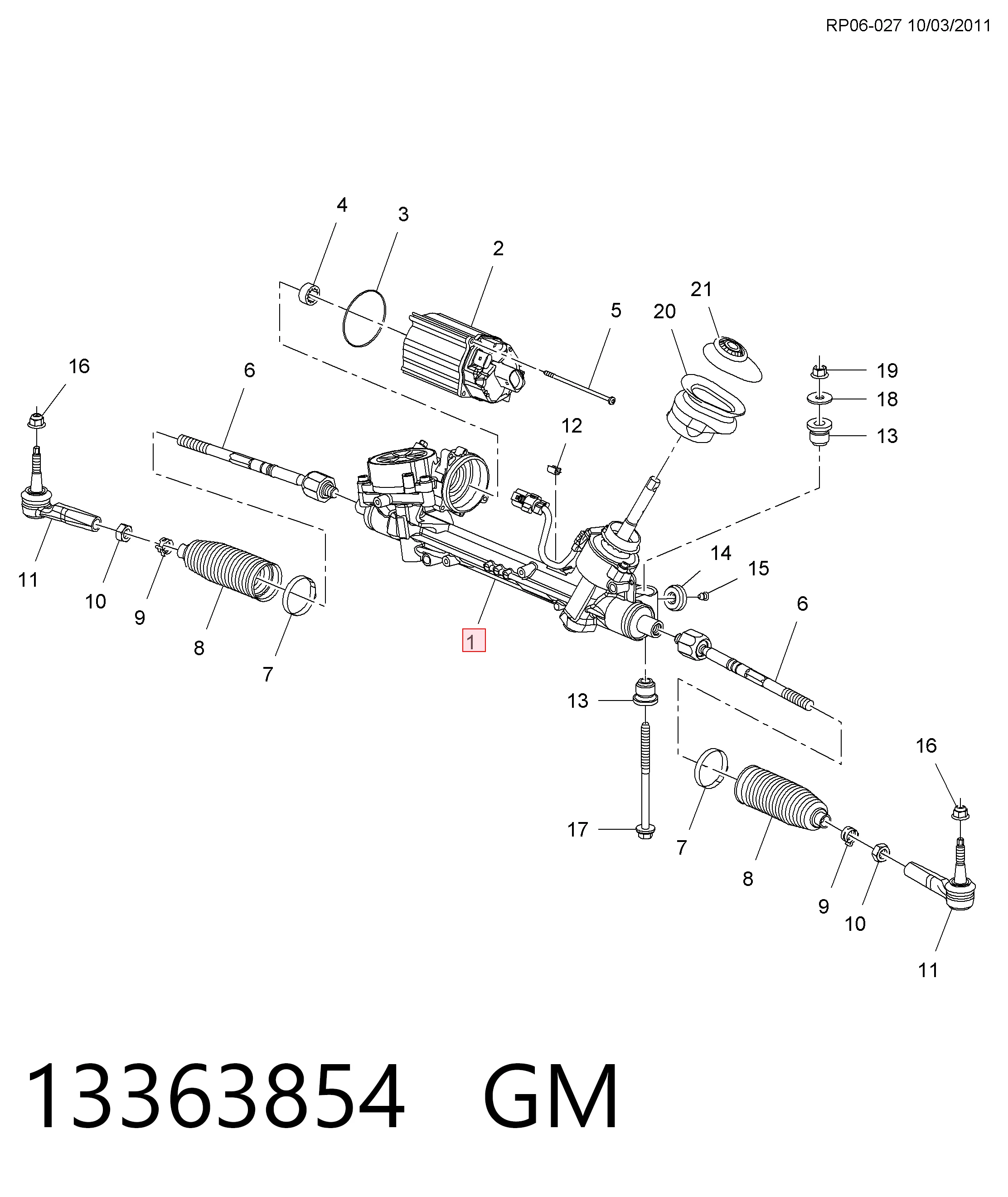 Opel Astra  Direksiyon kutusu