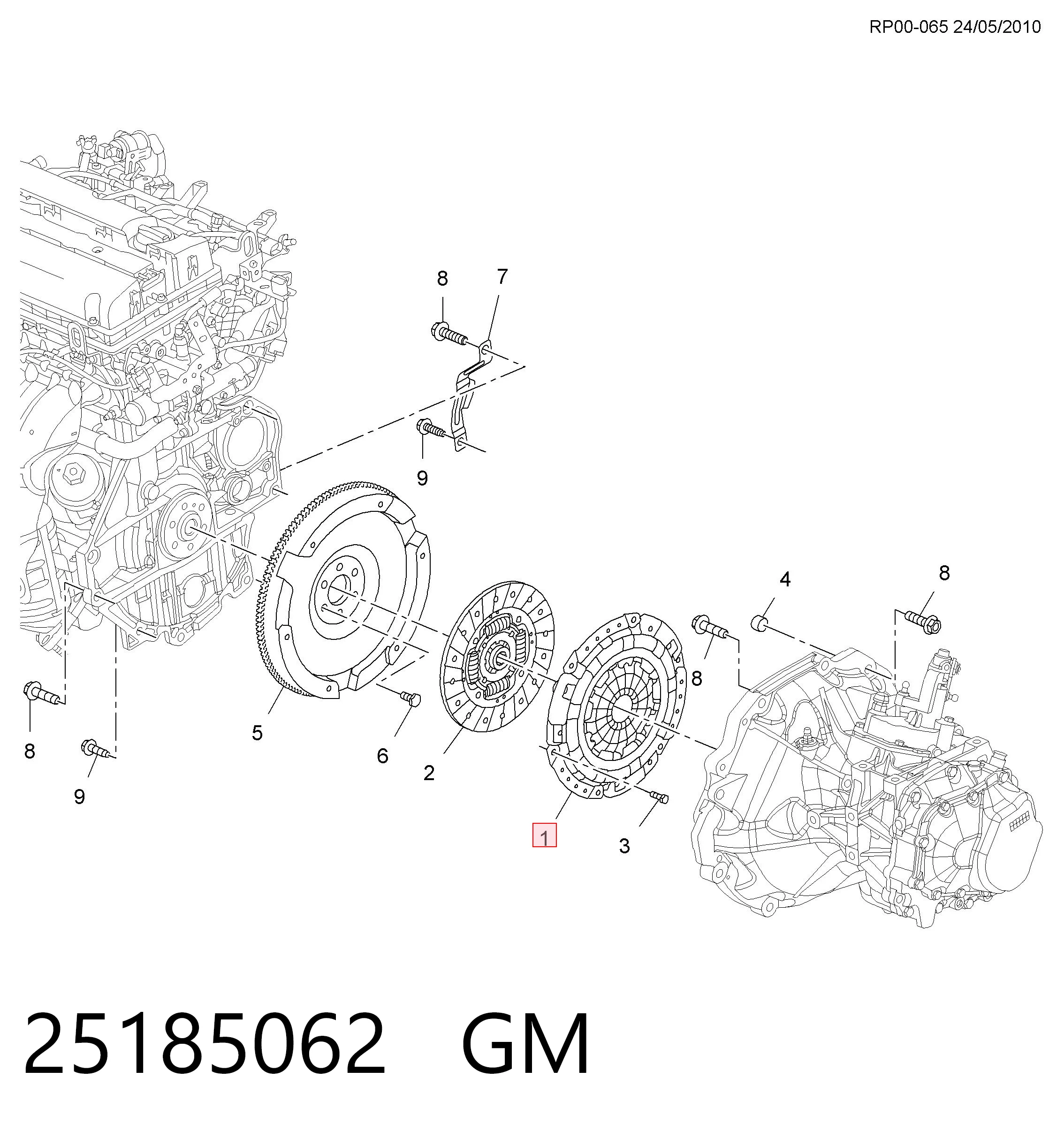 Chevrolet Cruze  (2009 - 2026) Debriyaj baskı sacı fiyatı
