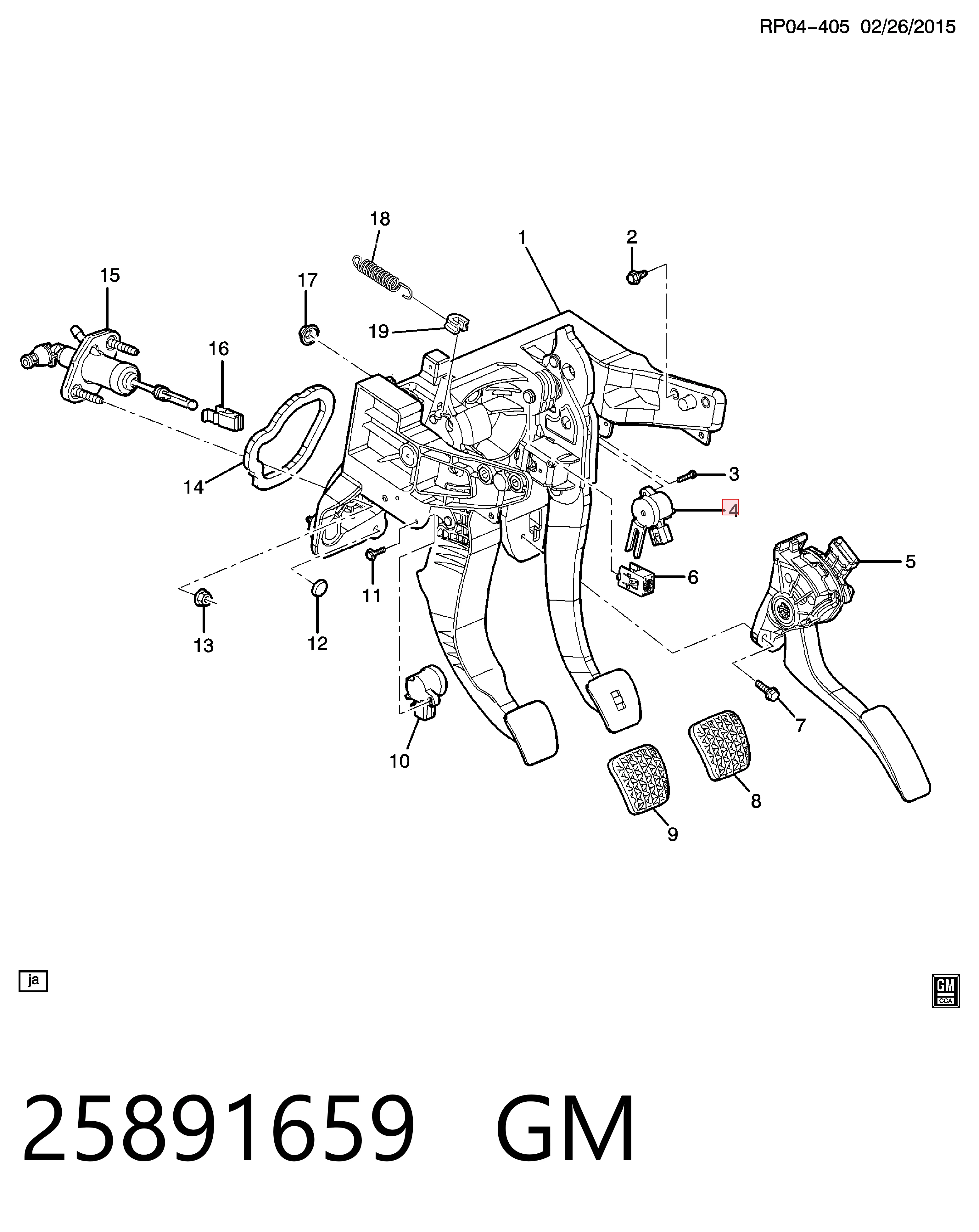 Opel Astra  (2010 - 2015) Stop lambası müşiri 
