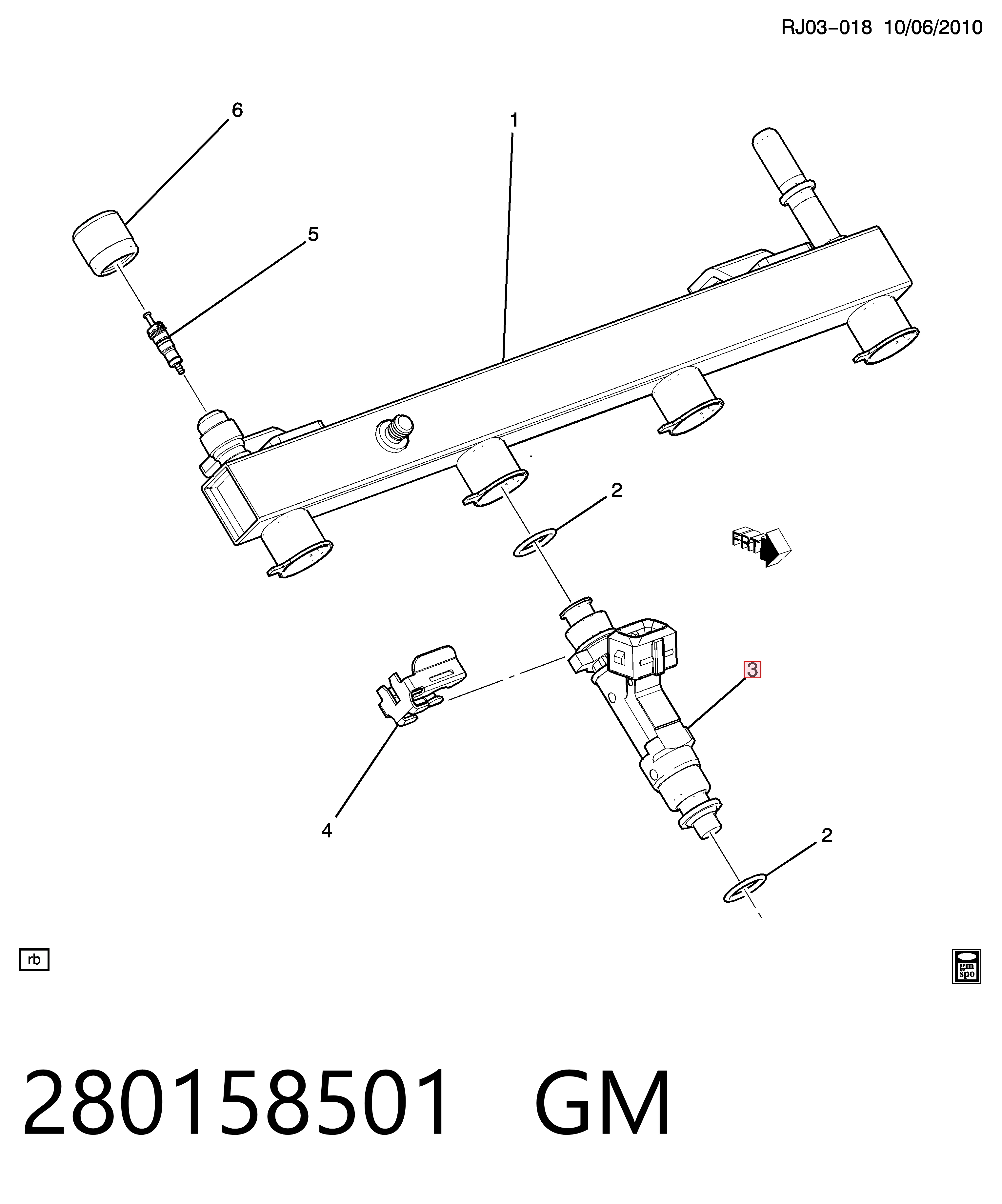 Opel Astra G Enjektör orijinal