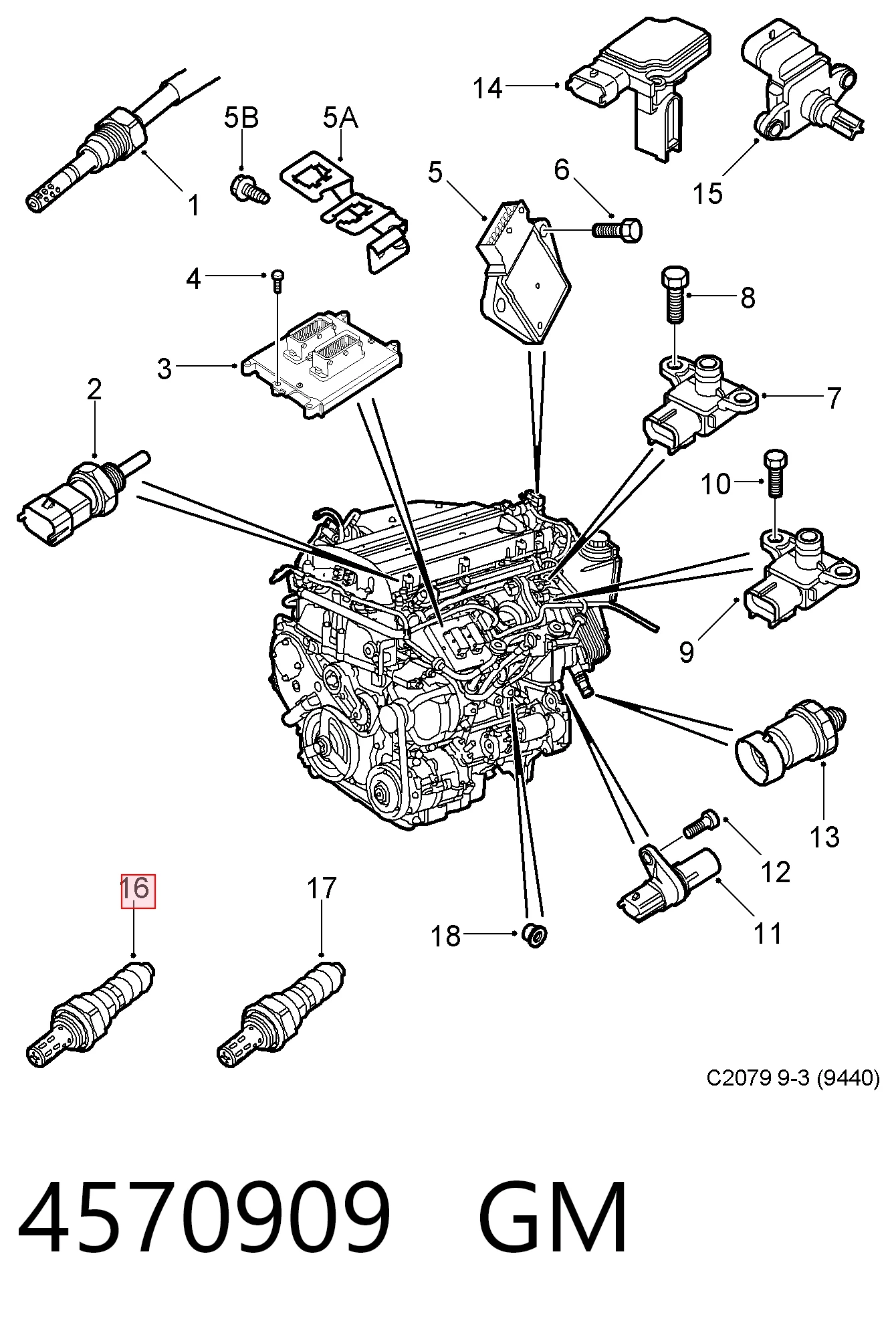 Ford Focus II (2004 - 2011) Lambda sensörü, oksijen sensörü fiyatları