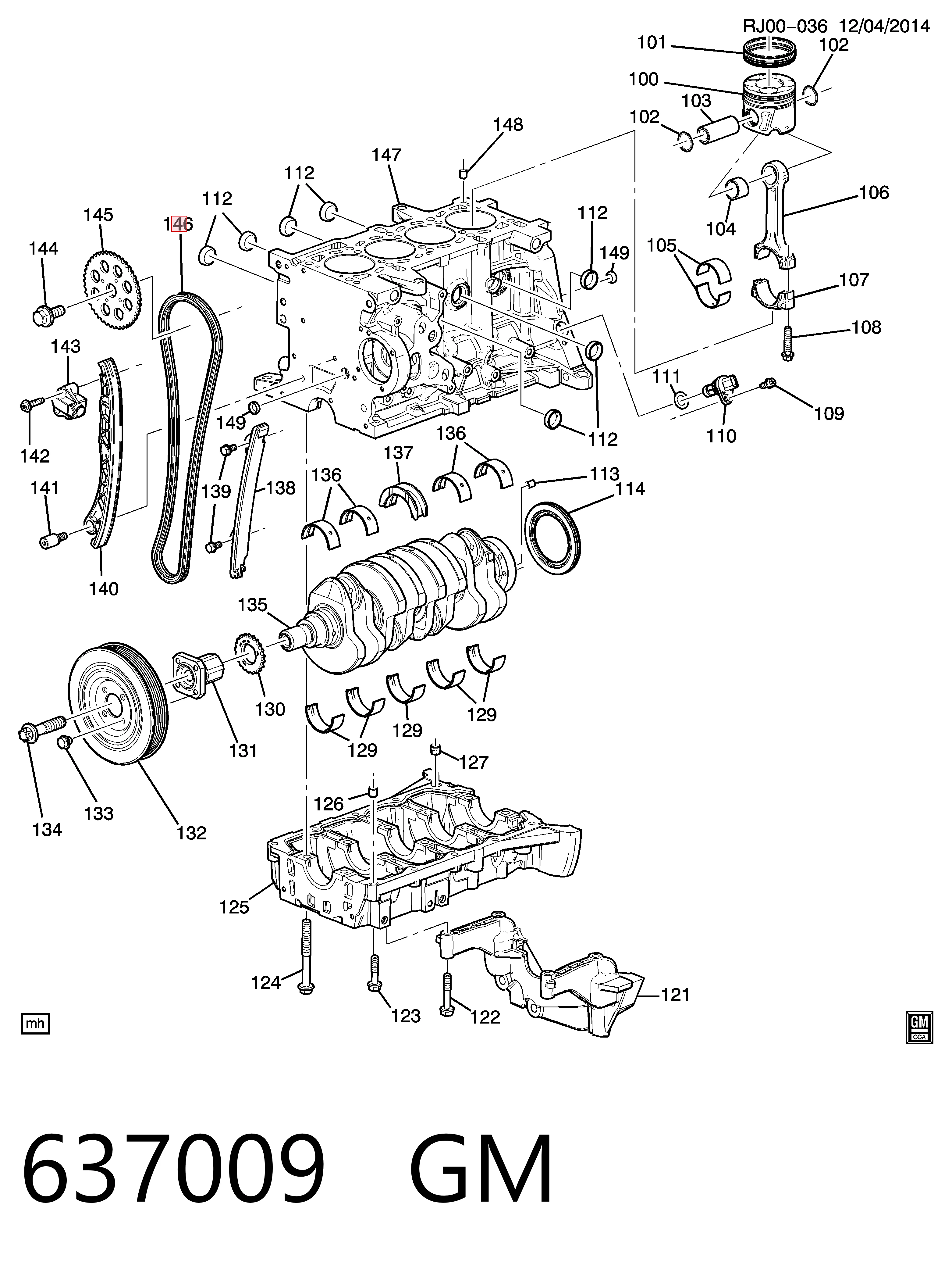 Fiat Fiorino  Triger zinciri orijinal