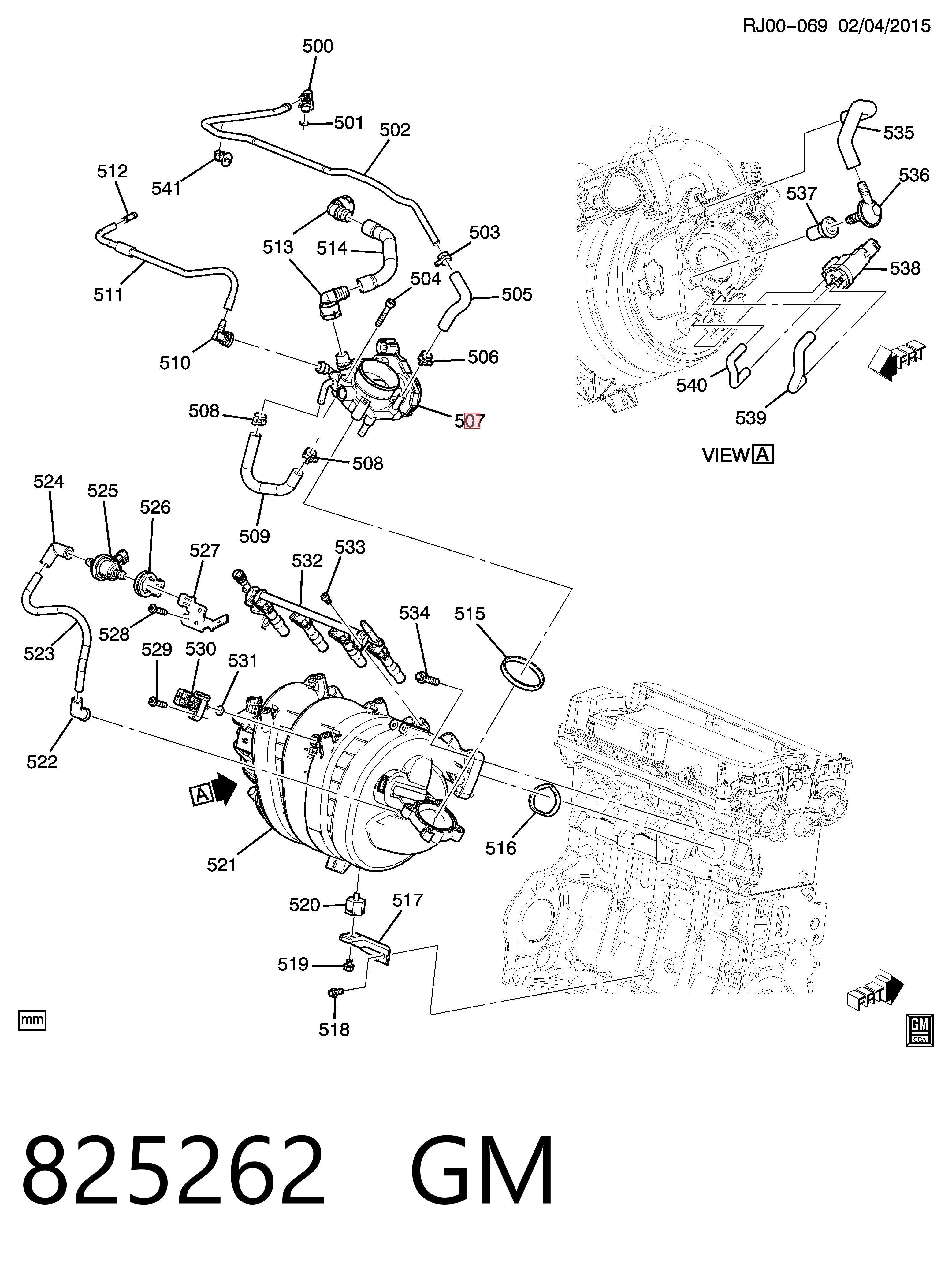 Chevrolet Cruze  (2009 - 2026) Gaz kelebeği komple çıkma