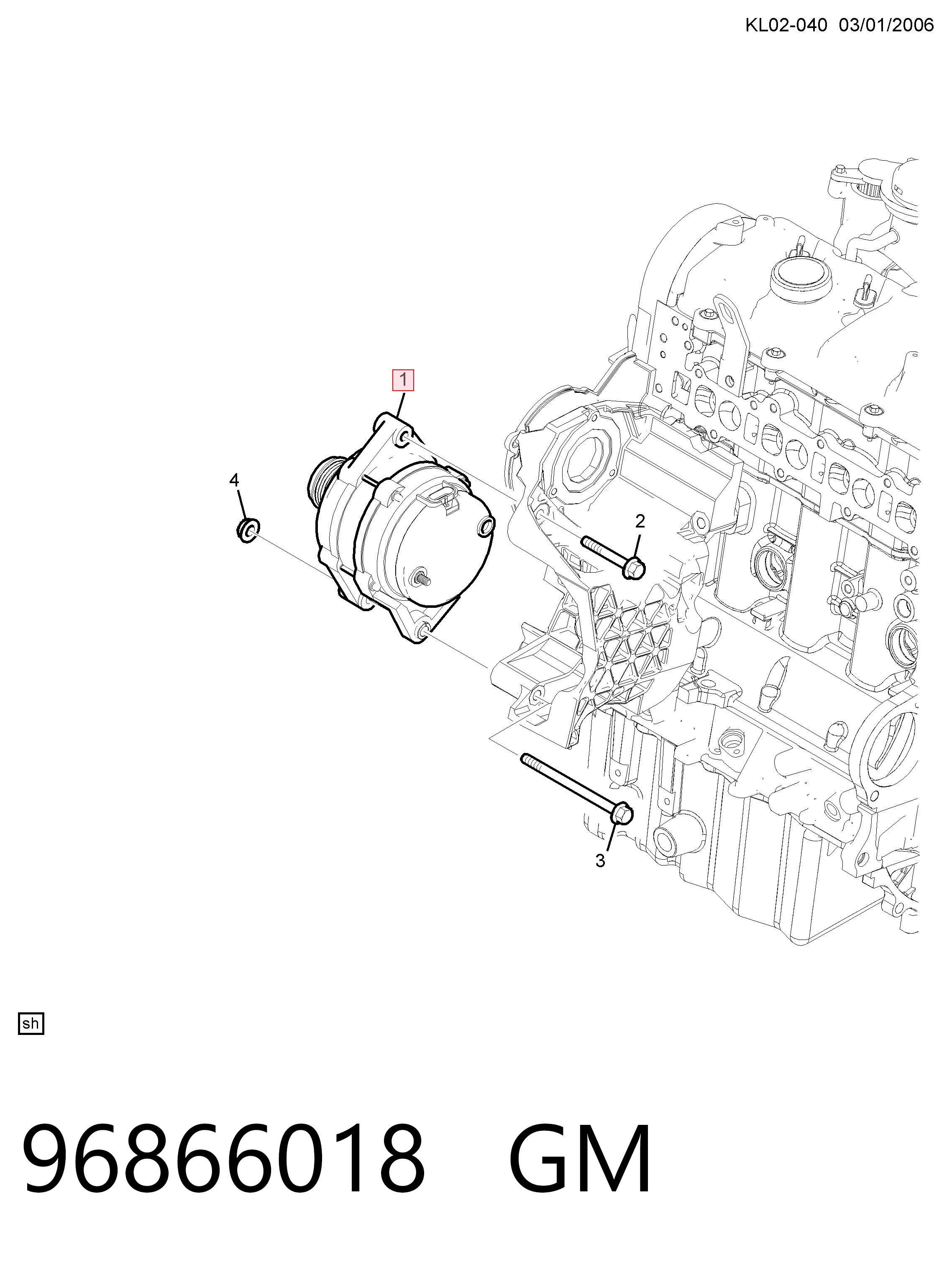 Chevrolet Captiva I (2006 - 2010) Alternatör fiyatları