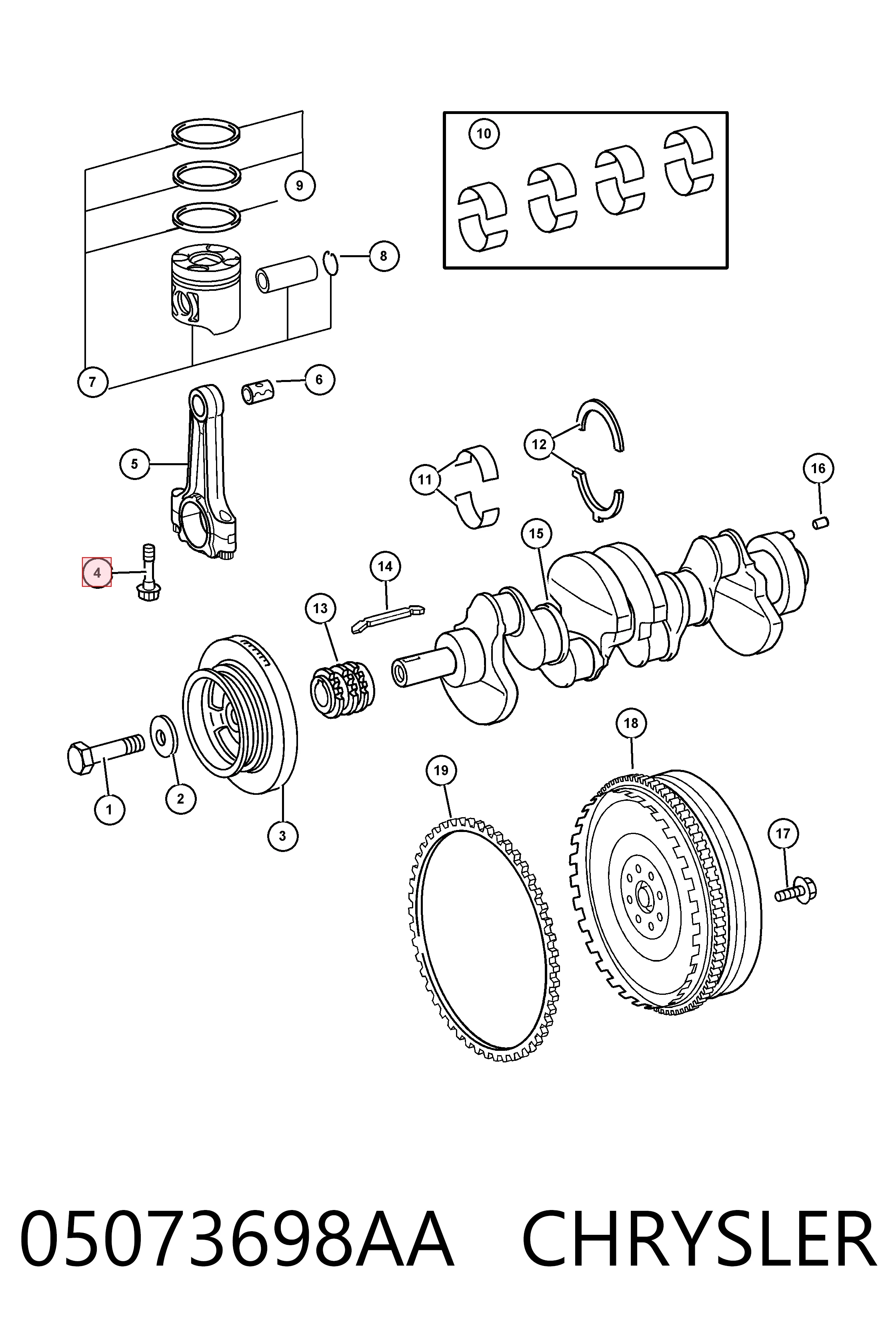 05073698AA Chrysler