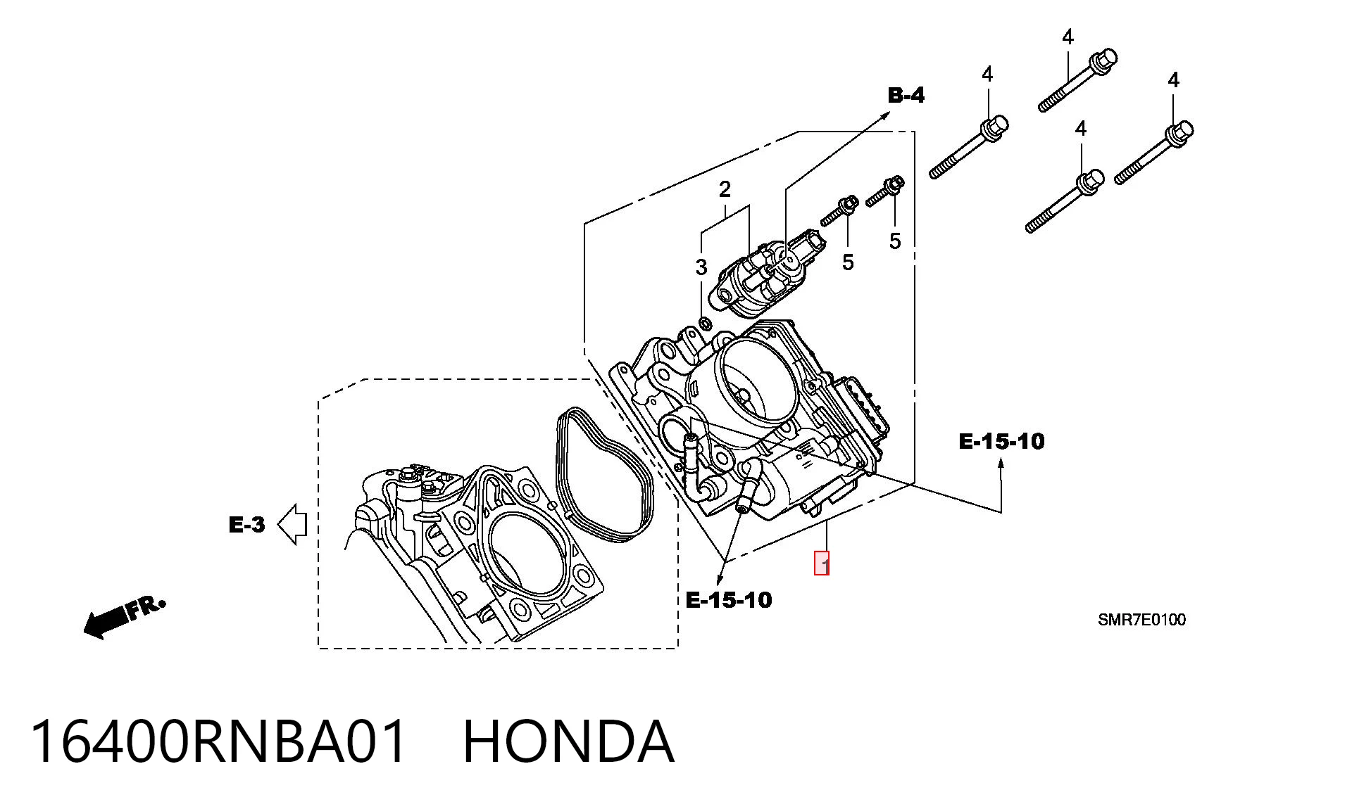 Honda Civic VIII (2005 - 2013) Gaz kelebeği komple fiyatı