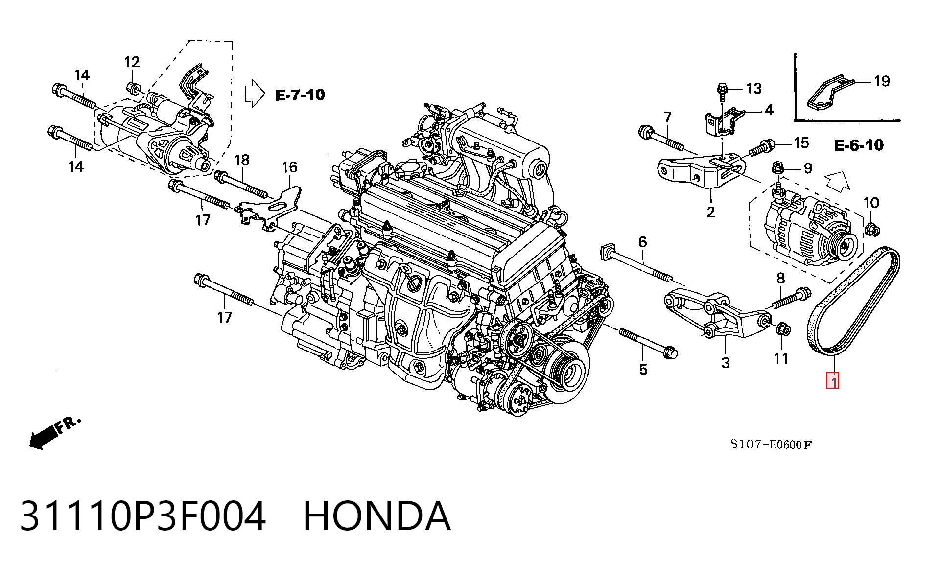 Ford Escort IV Alternatör kayışı Türkiye fiyatı