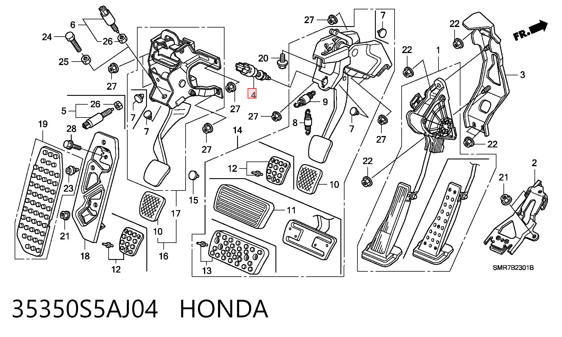 Honda Civic VIII Fren müşürü fiyatı
