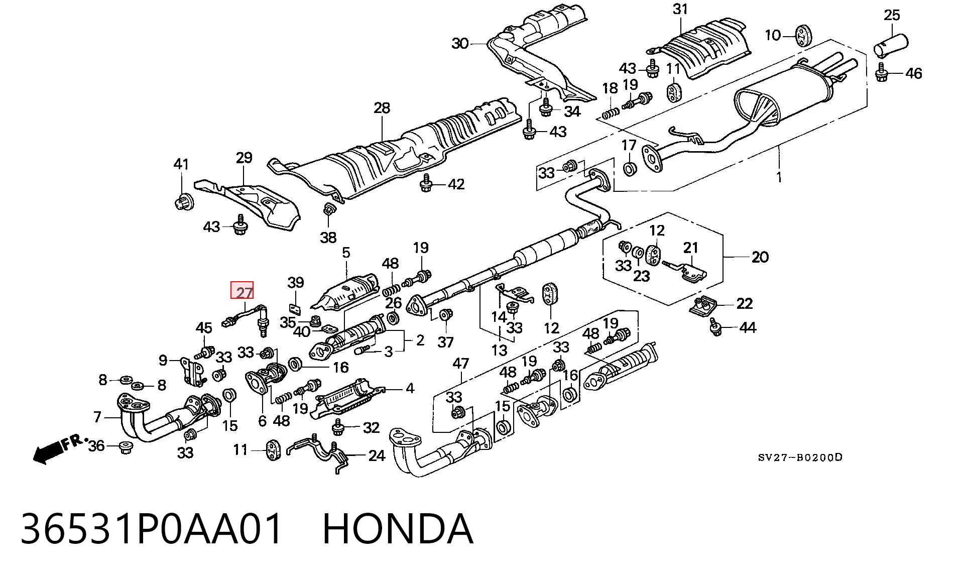 36531P0AA01 Honda