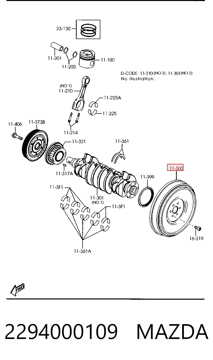 Ford Focus II (2004 - 2011) Motor volanı 