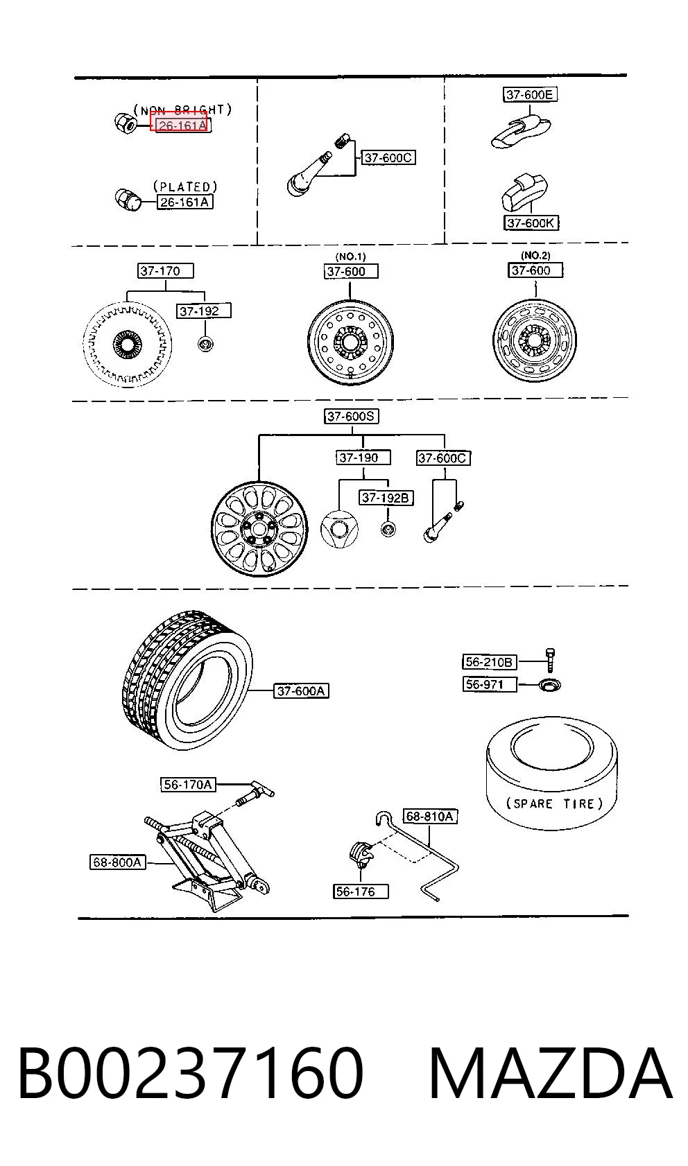 B00237160 Mazda