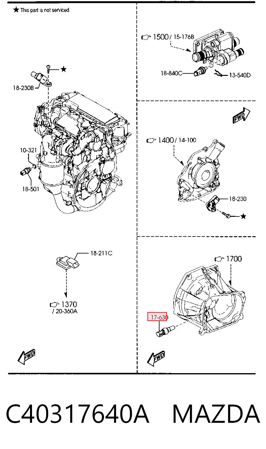 C40317640A Mazda