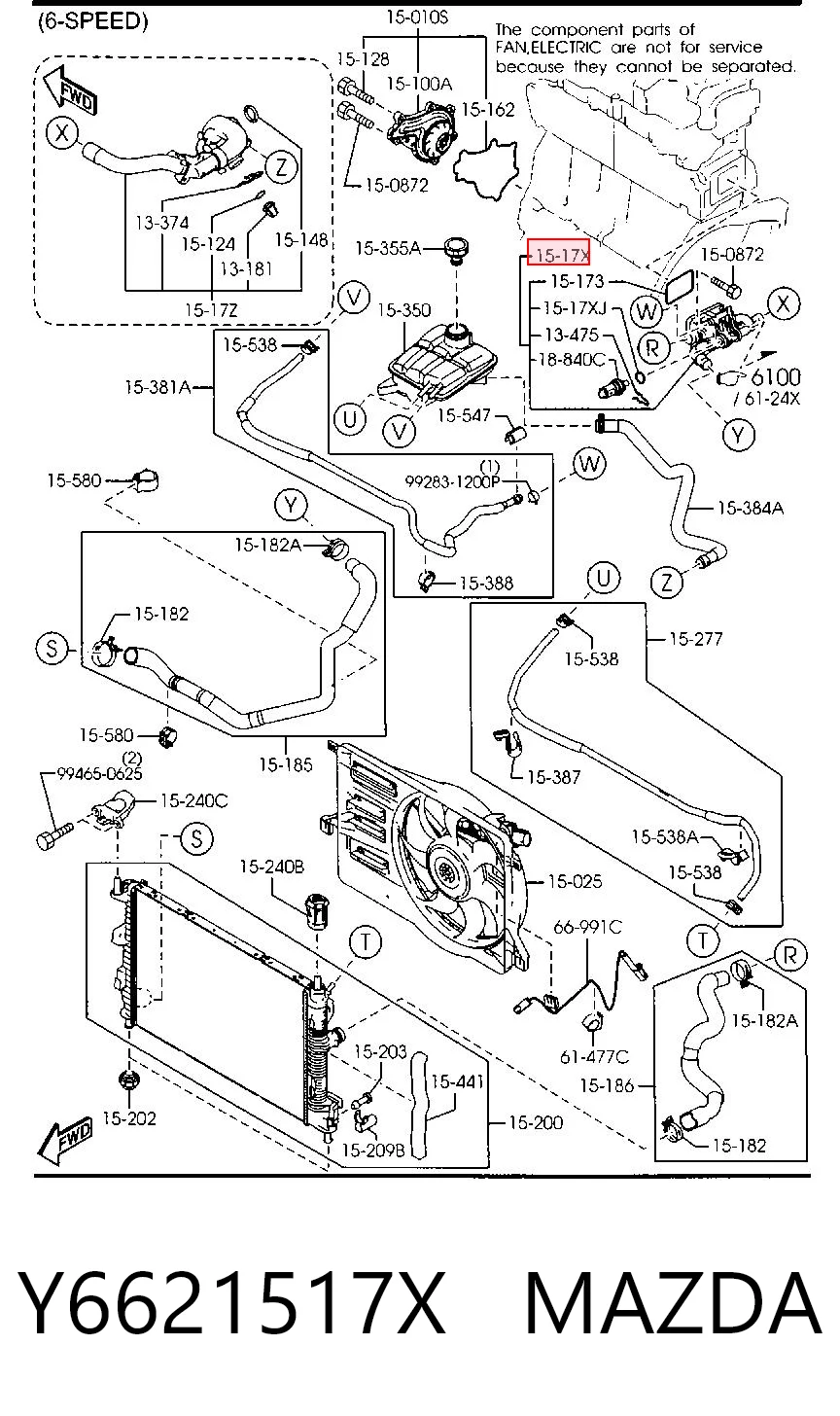 Ford Courier Transit Termostat yuvası