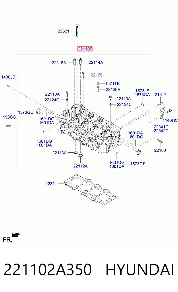 Hyundai I20  (2008 - 2012) Silindir kapağı çıkma