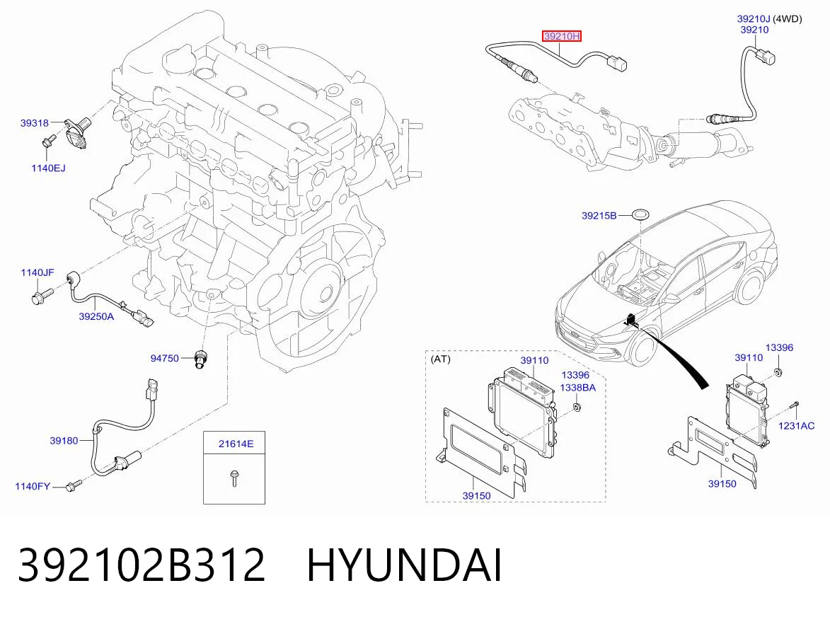 Hyundai I20 Lambda sensörü