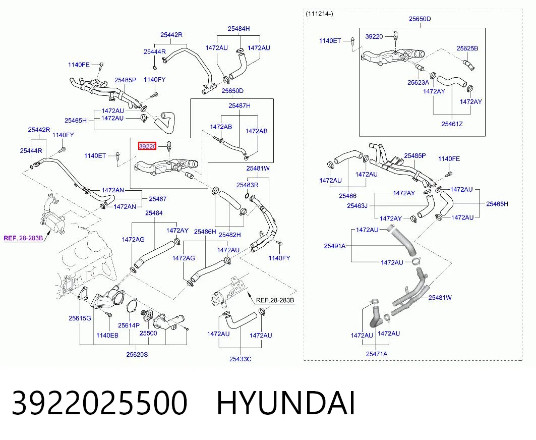 Hyundai I20 I Hararet sensörü