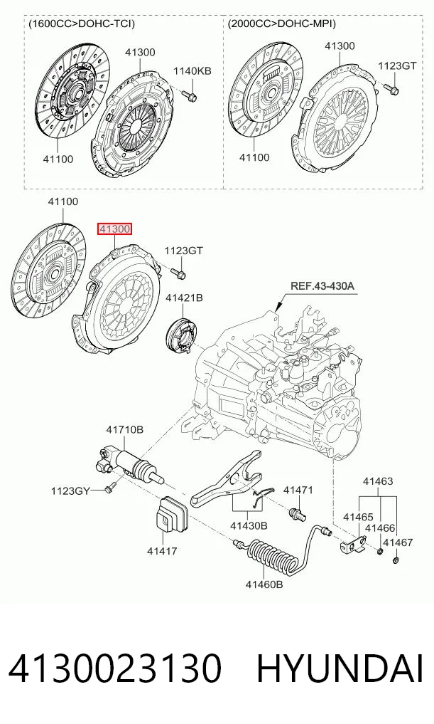 Hyundai I20 I Debriyaj seti