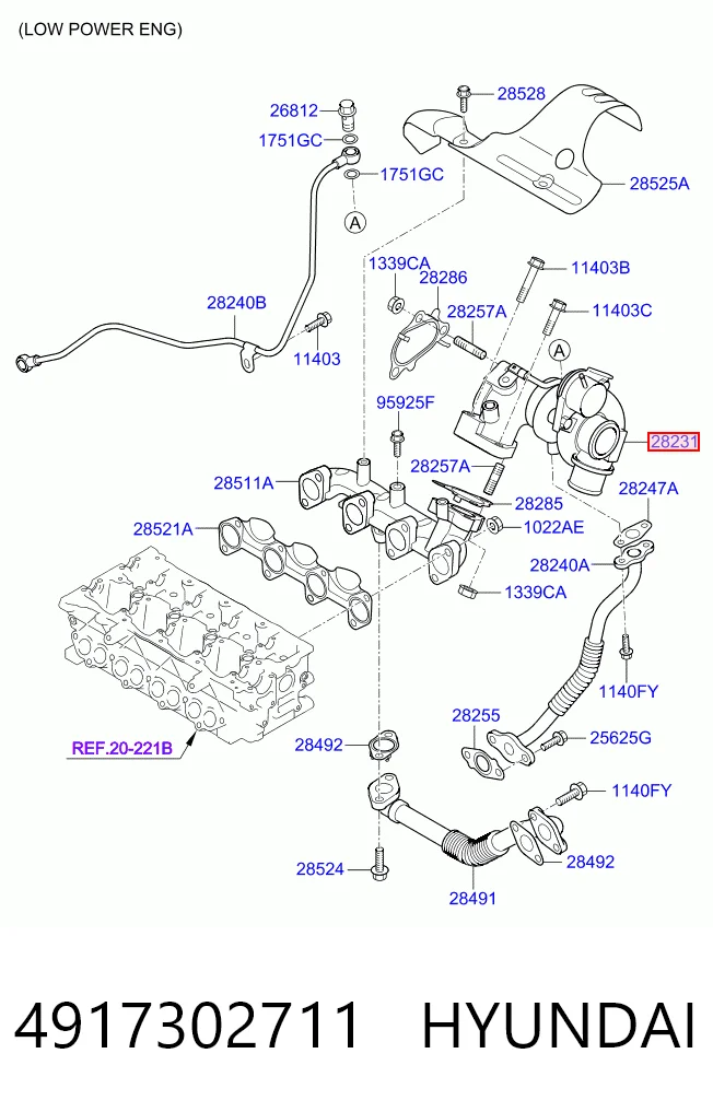 Hyundai I20  (2008 - 2012) Turbo çıkma