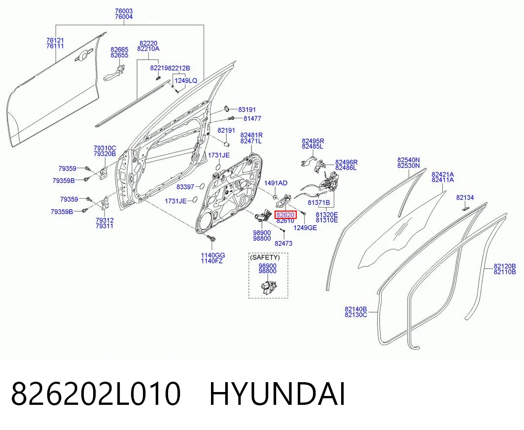Hyundai I20 I Ön sağ iç kapı kolu fiyatları
