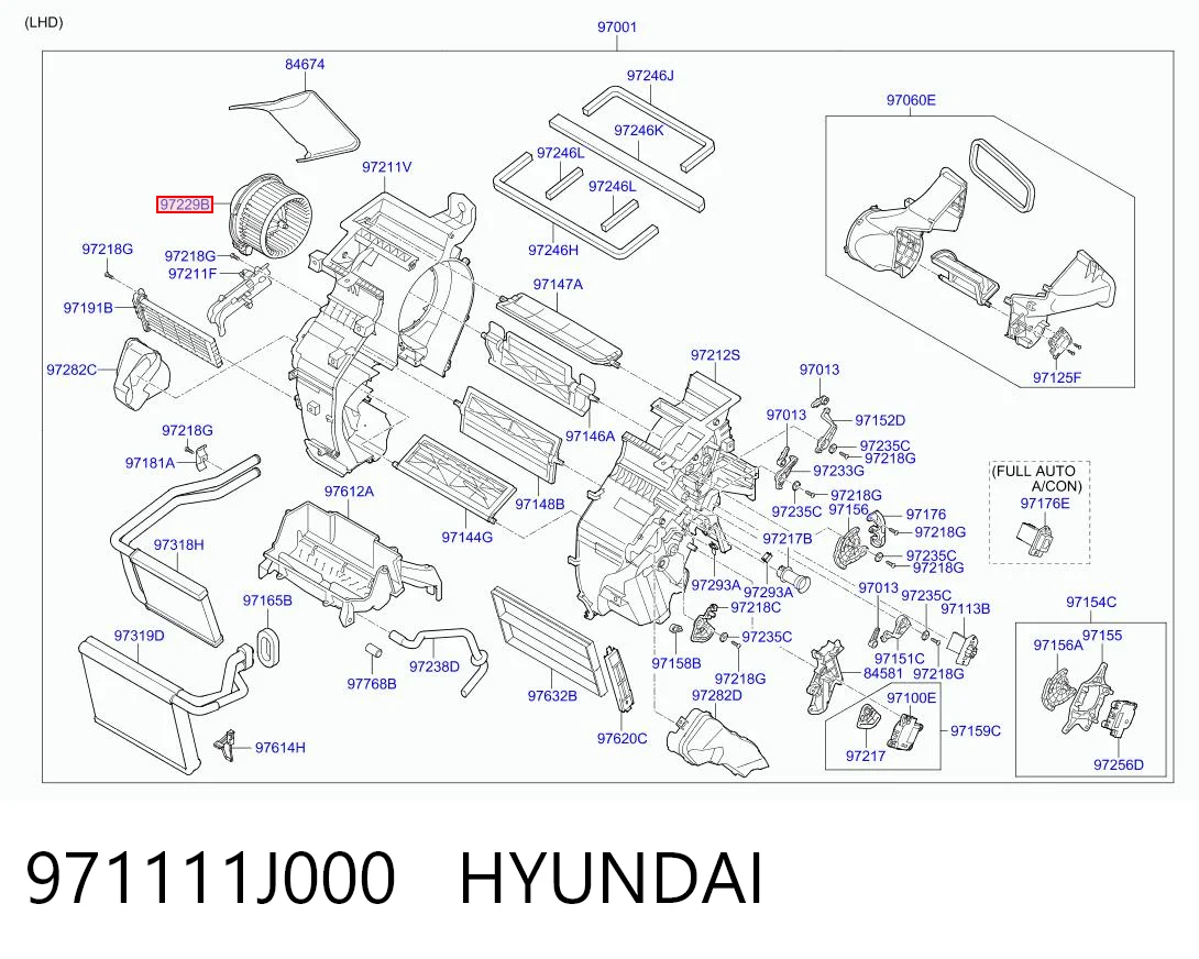 Hyundai I20  Kalorifer fan motoru