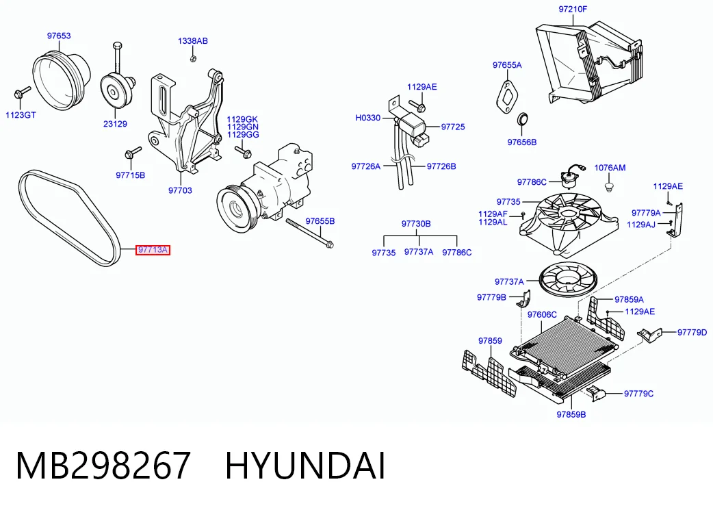 MB298267 Hyundai/Kia