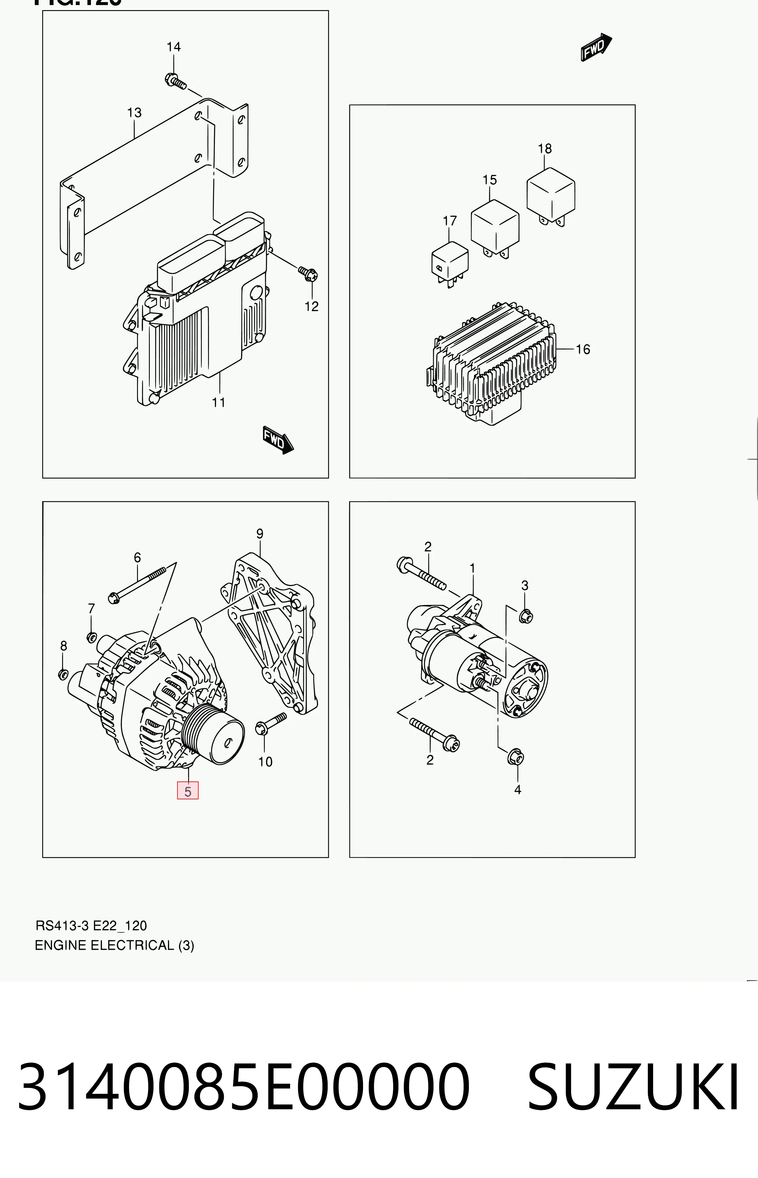 Opel Corsa C Alternatör