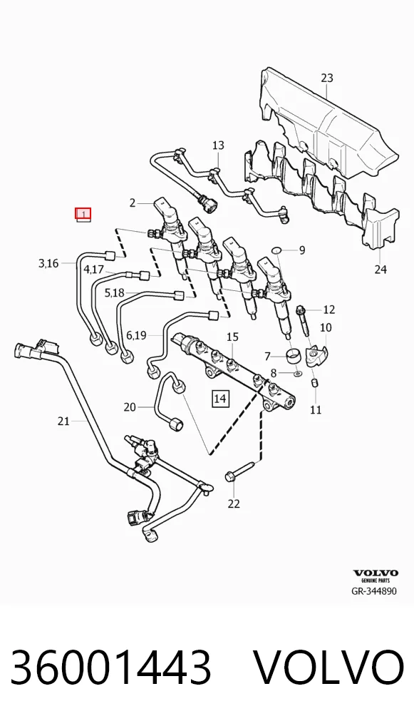 Citroen C3 I (2002 - 2009) Yakıt enjektörü fiyatları