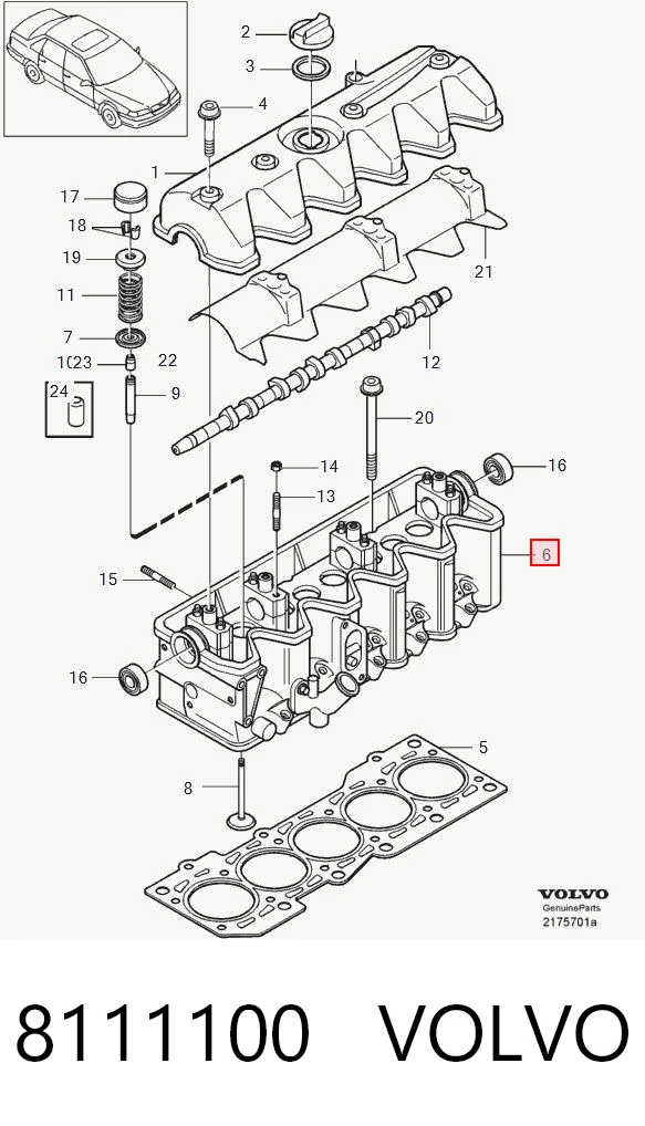 Volkswagen Transporter  Silindir kapağı