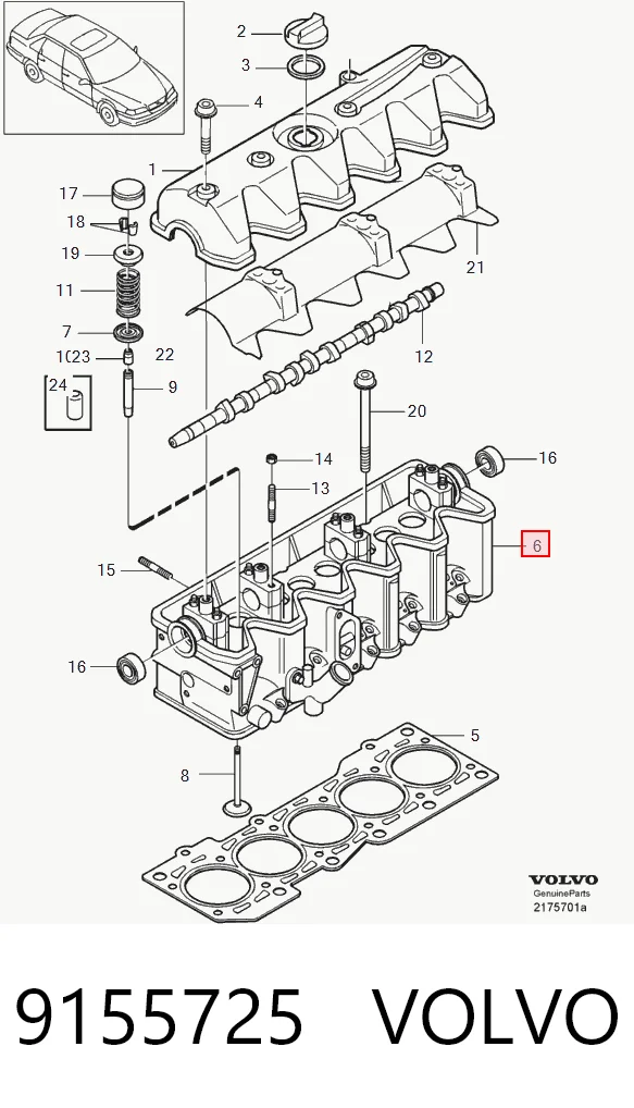 Volkswagen Transporter  Silindir kapağı