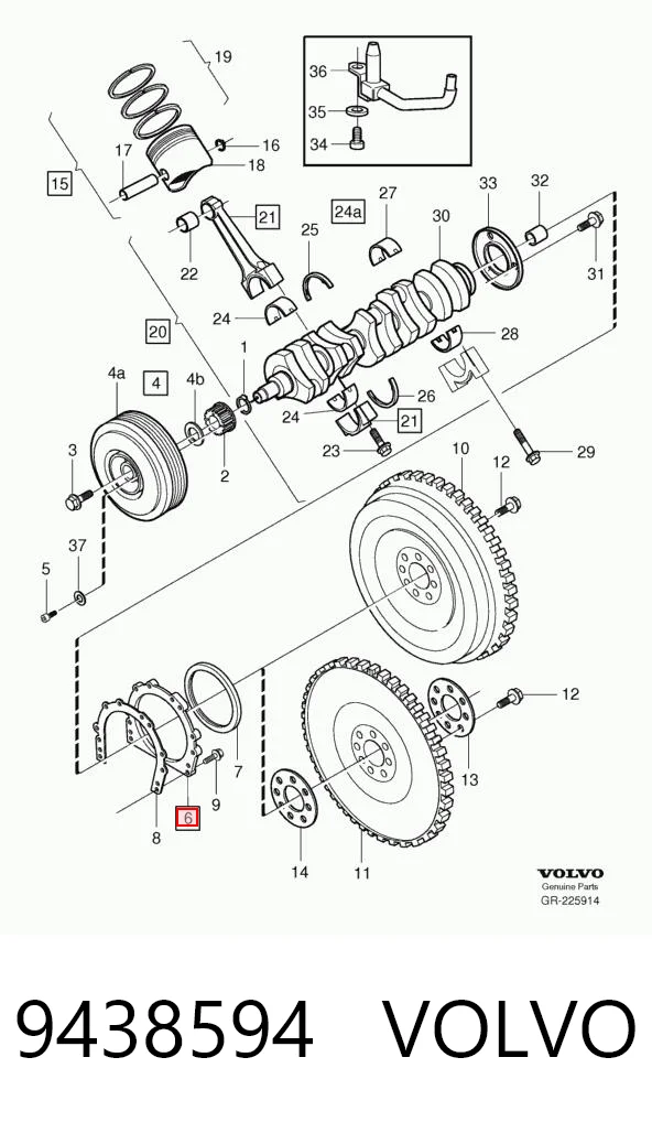 9438594 Volvo